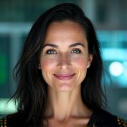 Profile of Maya Chen, Head of AI & Product Development.