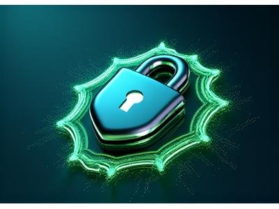 Secure digital lock icon with a shield, representing robust privacy and security measures for health data.