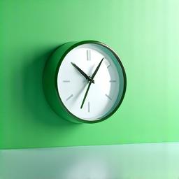 A clock showing minimal time passed, symbolizing quick response for technical support