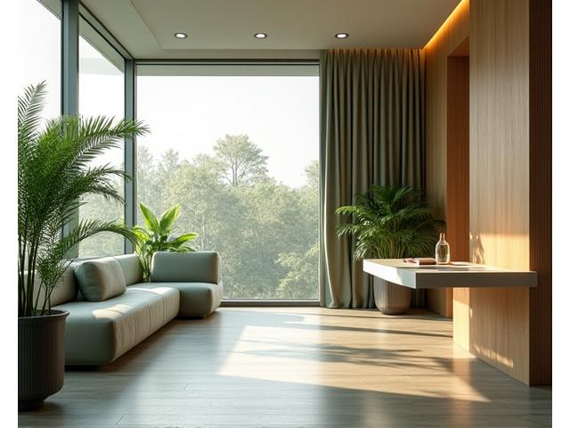 Bright, modern Vigor Bloom office interior with consultation area